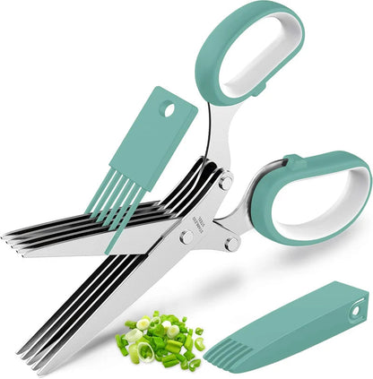 5-Blade Herb Scissor   مقص الأعشاب خماسي الشفرات
