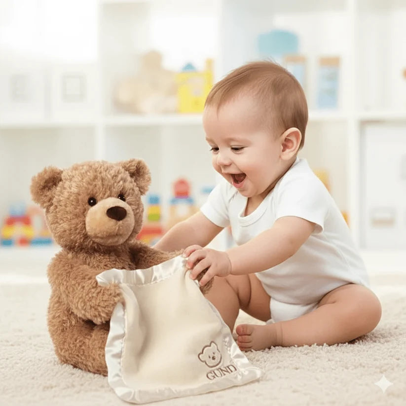 Peekaboo Teddy Bear  دبدوب لعبة الغميضة